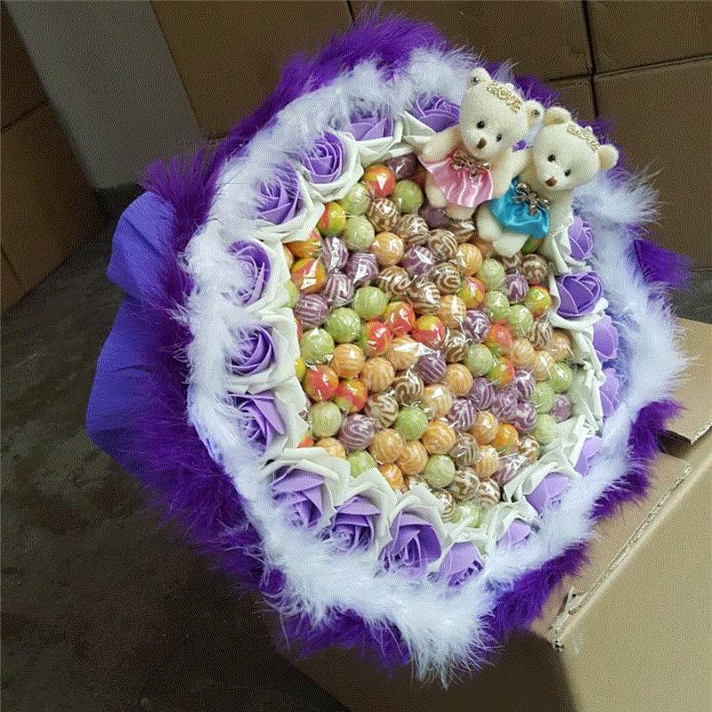 棒棒糖花束 阿尔卑斯