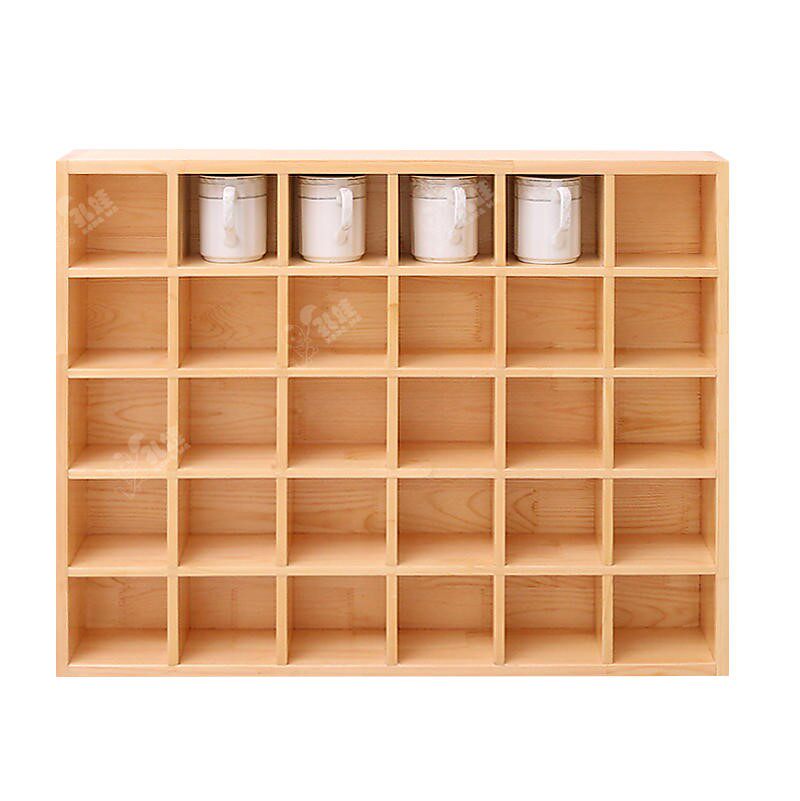 幼儿园水杯柜_幼儿园水杯架实木茶杯柜置物架儿童木质放置杯子木制挂