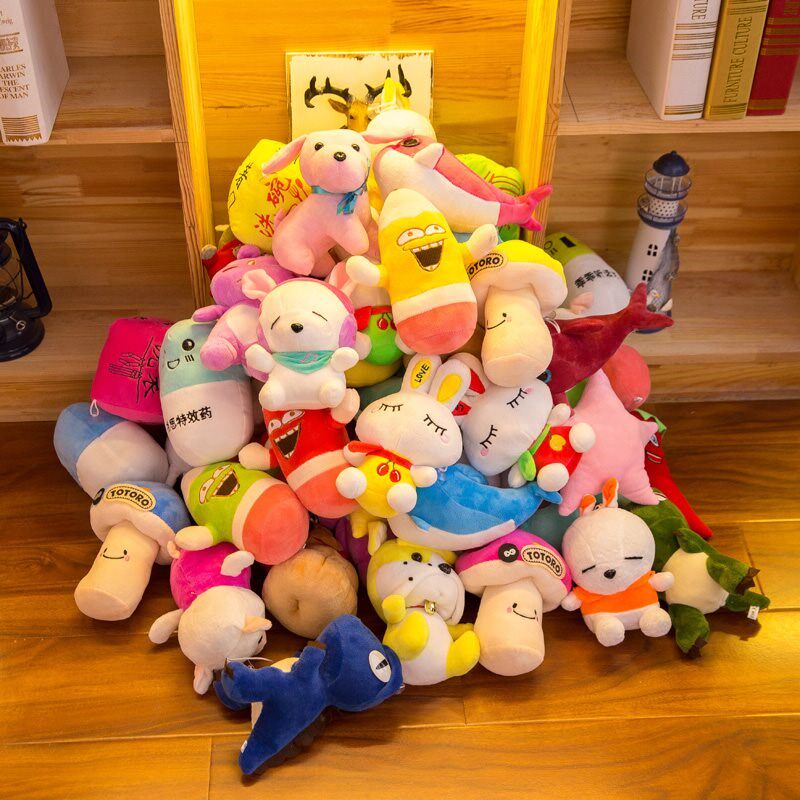 小恐龙毛绒玩具 迷你