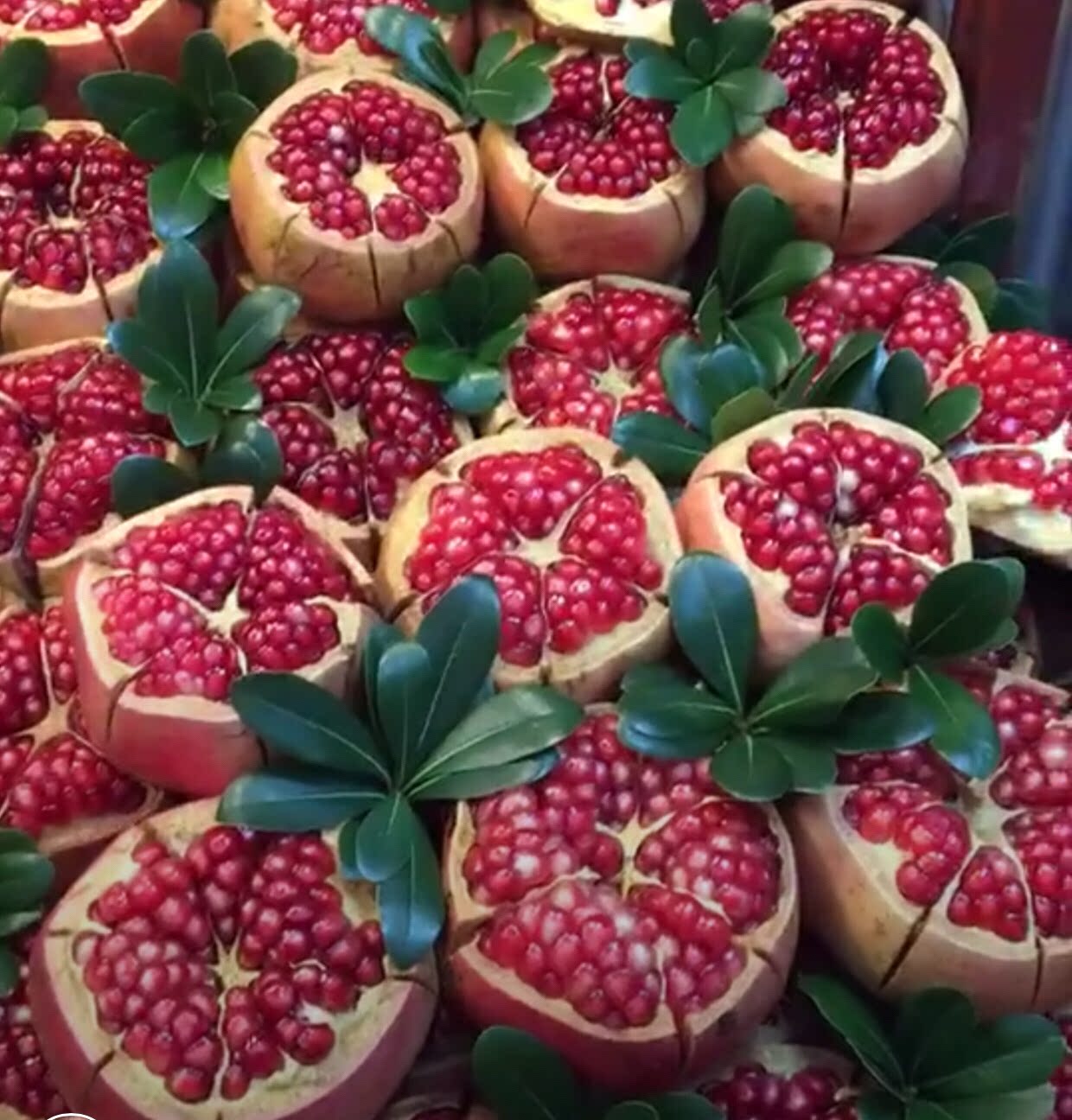 石榴_陕西临潼甜石榴新鲜石榴孕妇水果西安特产红石榴8斤大果包邮优惠