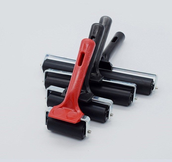 5寸3寸4寸6寸8寸橡胶滚筒木版画拓印圆柱滚轮