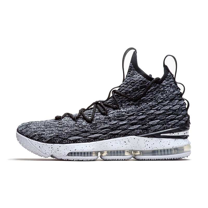 super制造nike lebron lbj15 詹姆斯15黑银飞线