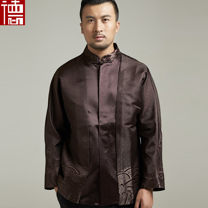 2014秋冬apec新中装同款唐装新式晚礼服中国风会议婚宴高档定制