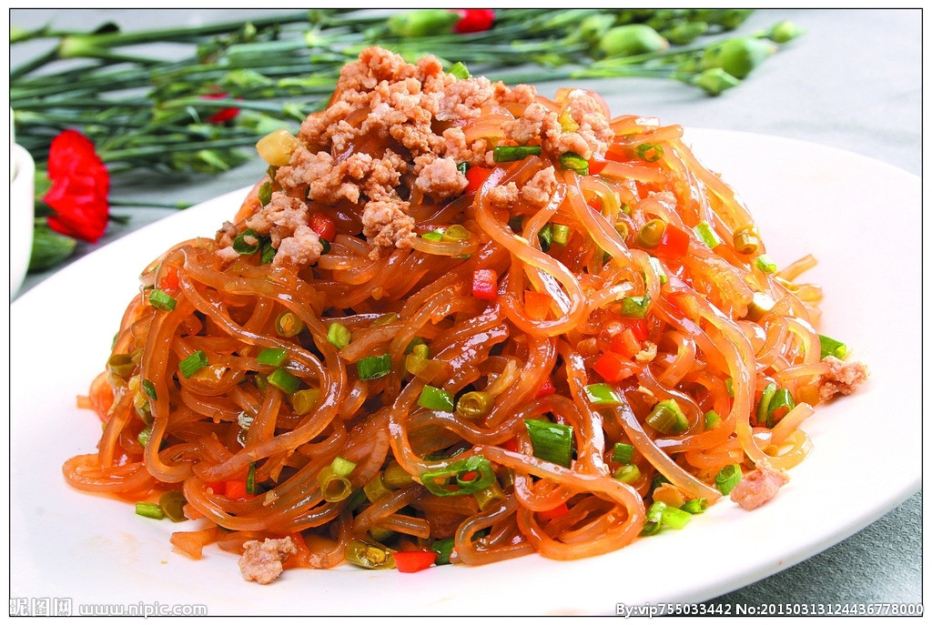 湖南特产湘丰500g水晶粉丝 红薯粉丝 特爽滑不粘炒火干锅