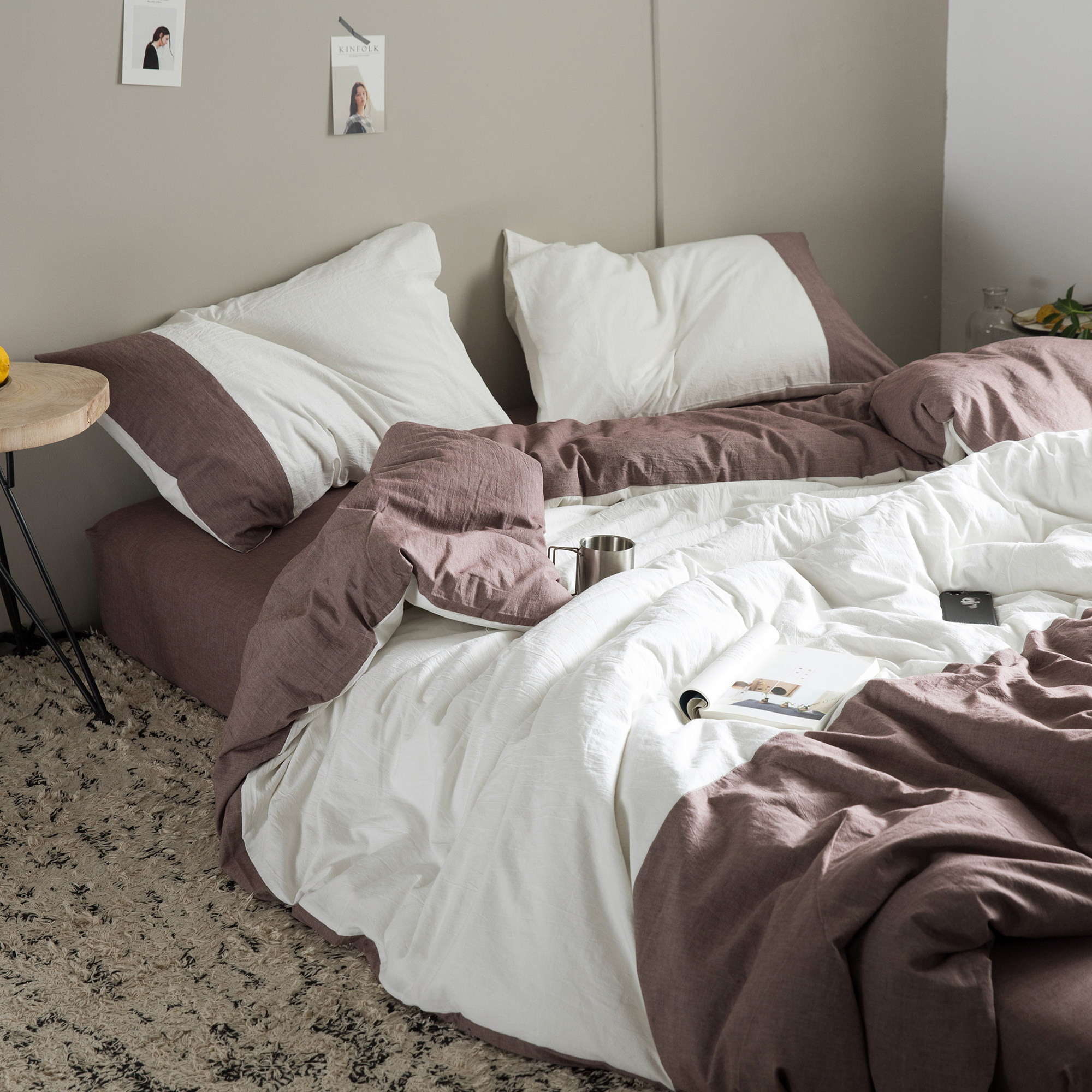 热销全棉四件套床品床单被单