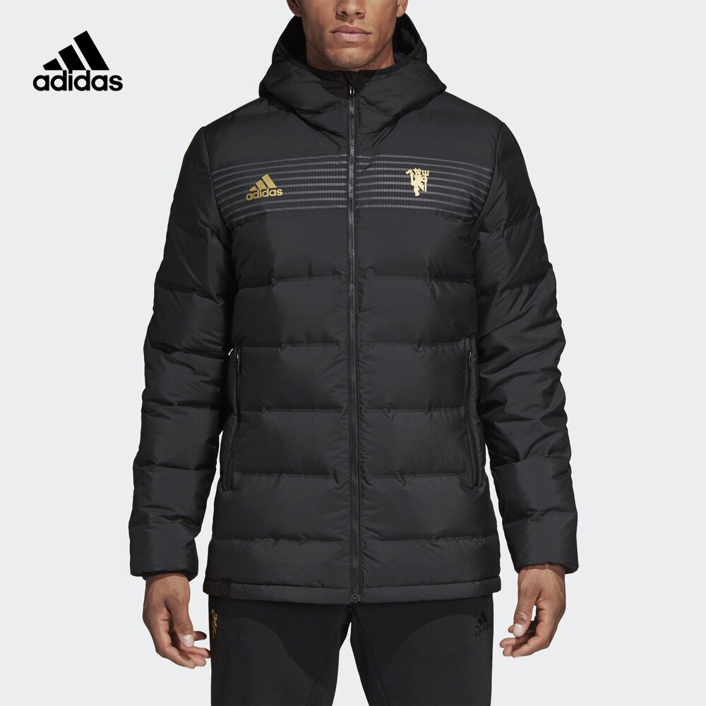 阿迪达斯官方 mufc dwn jk男子足球曼联羽绒茄克cy6115 cy6114