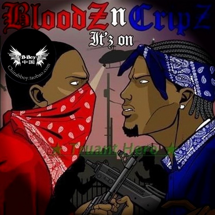 头巾男 运动_bboy中国 hiphop个性嘻哈大方巾街舞头巾运动纯棉男潮女