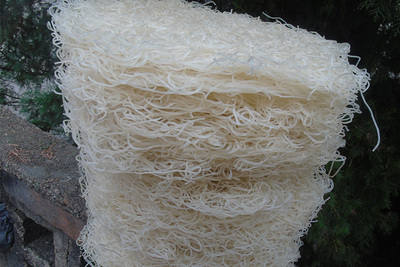 温州特产/楠溪江美食/沙岗粉干/粉丝/大荆粉干/细粉干/(散装)