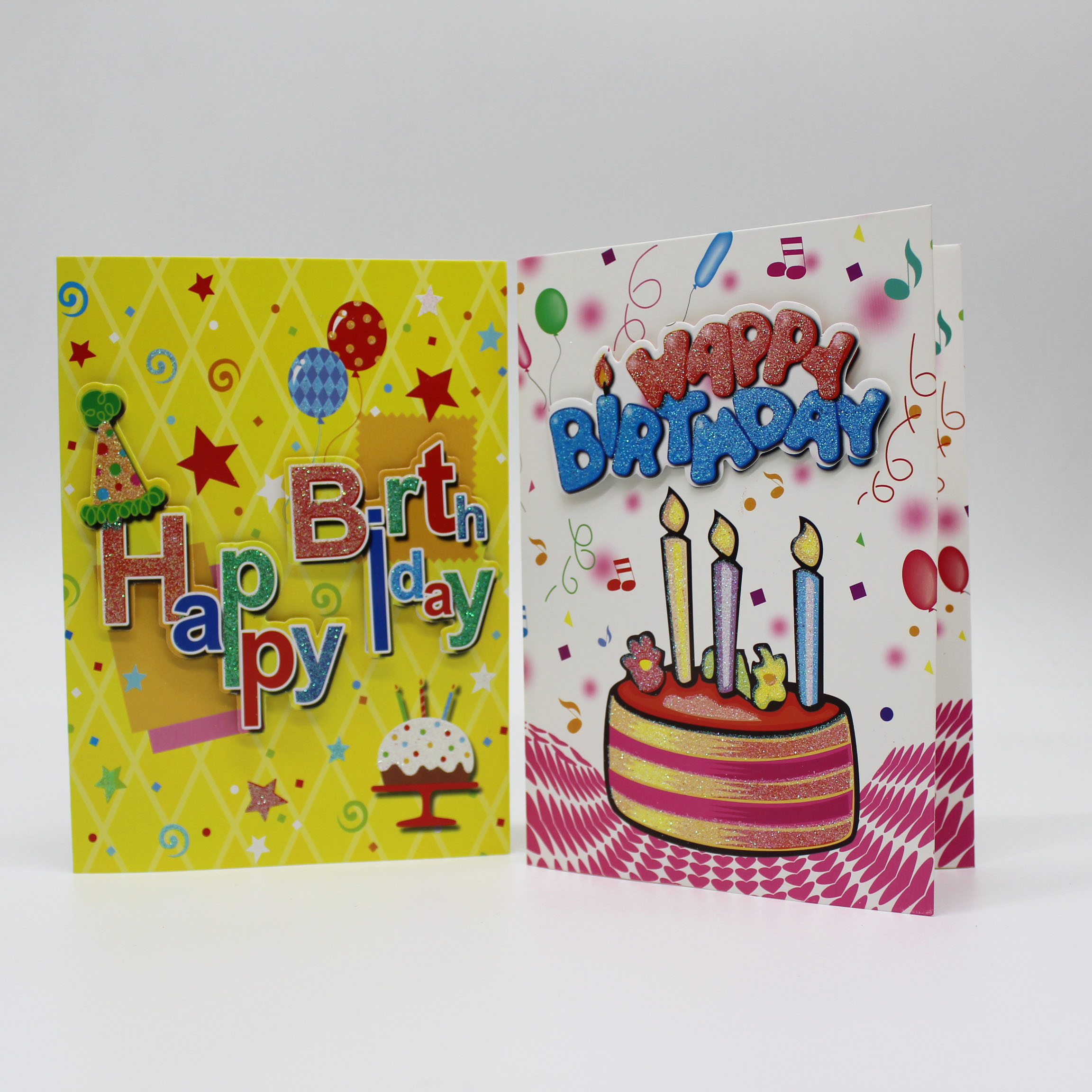 生日贺卡_热销韩国 创意立体生日音乐贺卡 高档可爱三折商务卡片