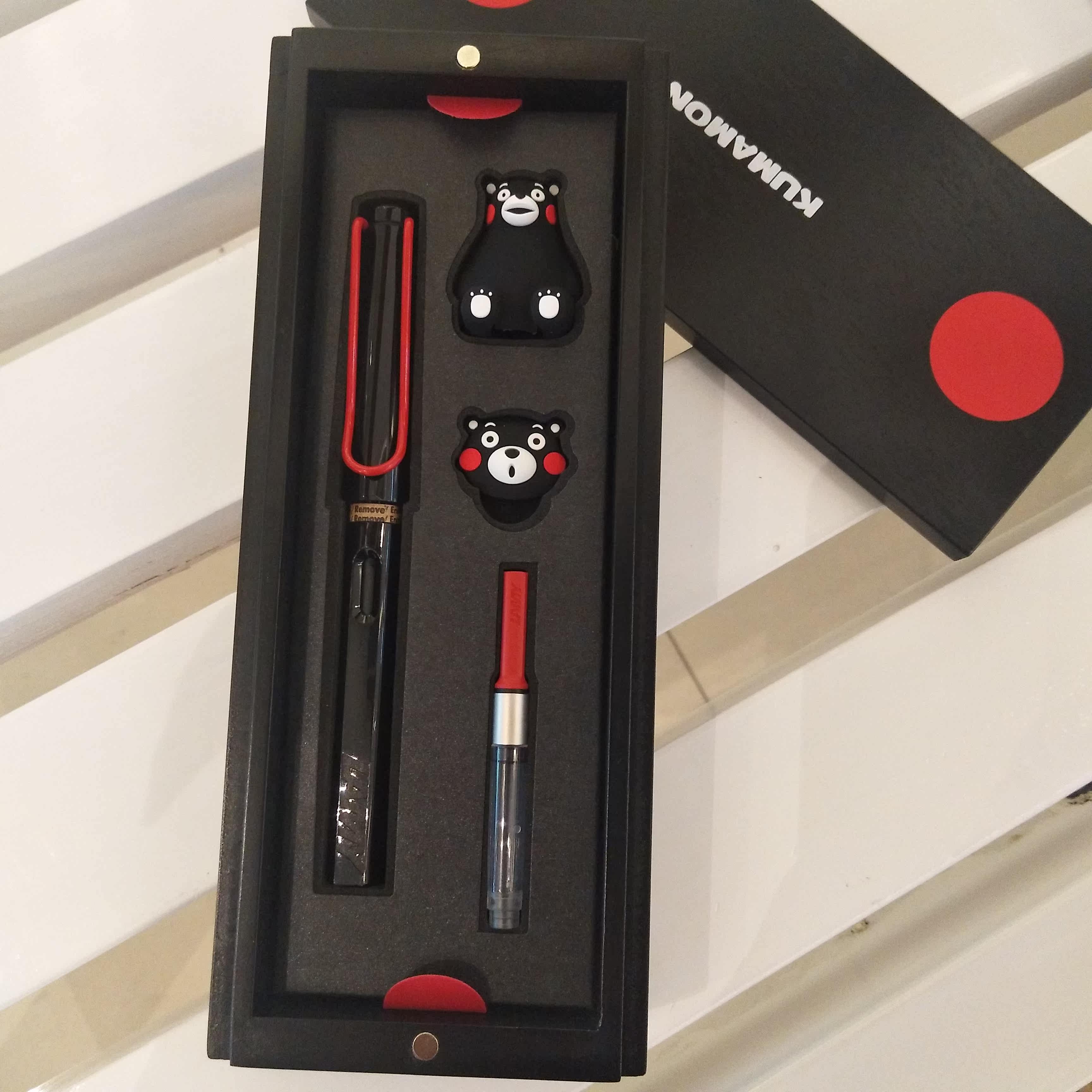 德国lamy凌美钢笔限量版kumamon礼盒装熊本熊刻字办公