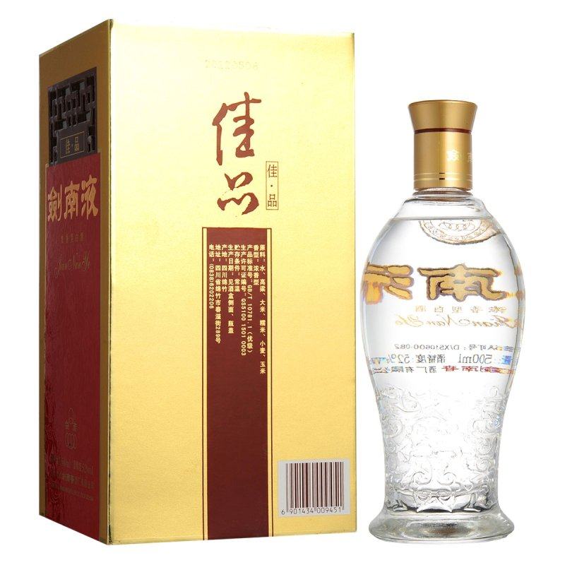 酒仙网 52度剑南春-剑南液500ml四川浓香型白酒2013年老酒