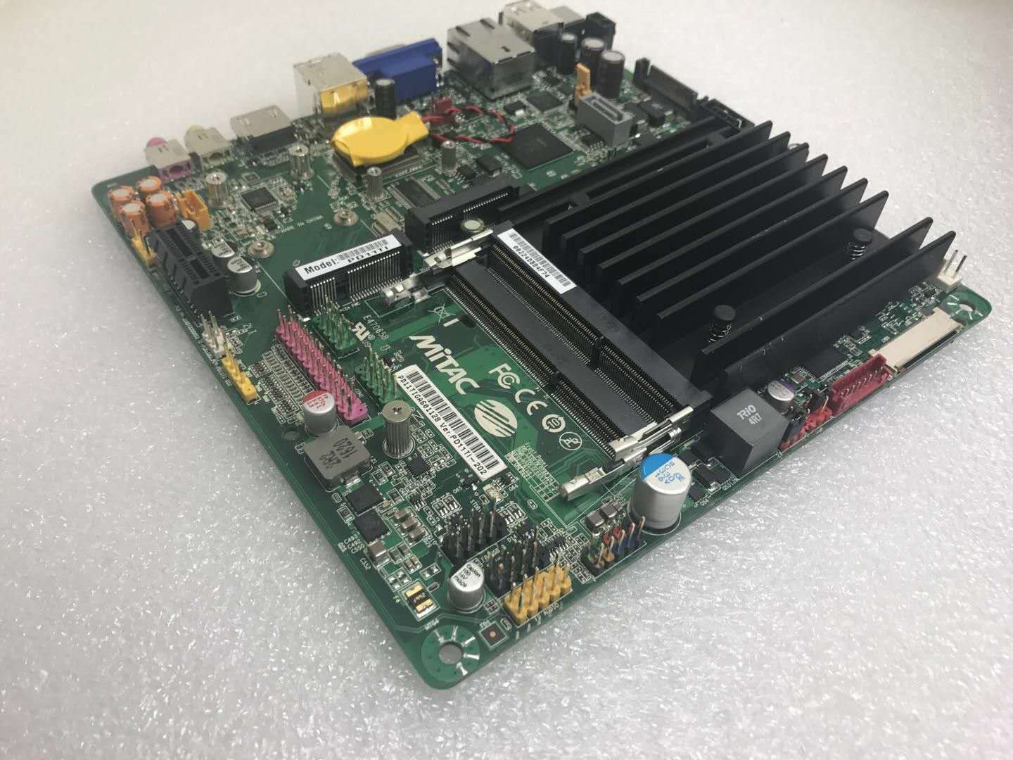intel/dn2800mt无风扇lvds/msata/com/lpt/pcie超1037群晖itx主板