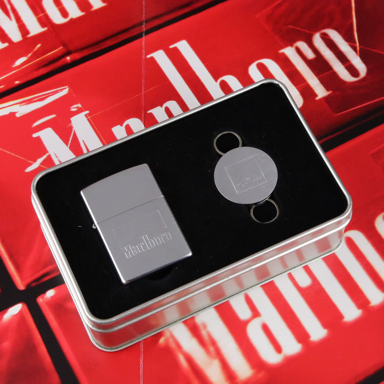 打火机正品 万宝路_原装正品zippo打火机 2002年万宝路marlboro拉丝