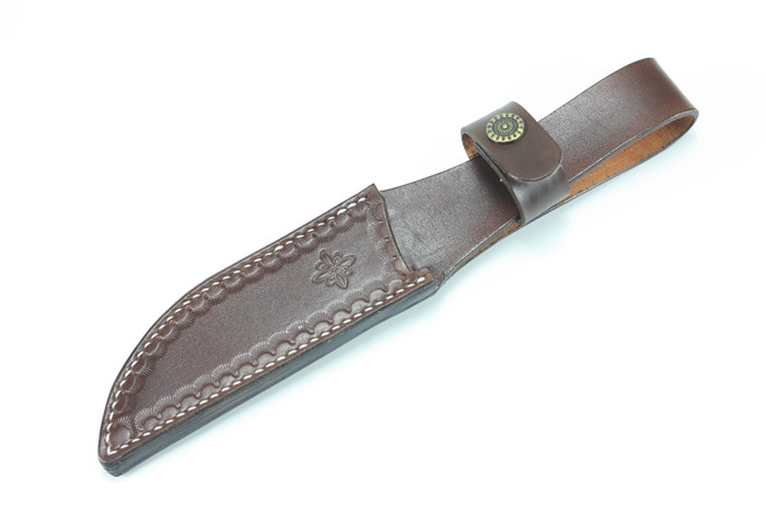 一折刀套 皮_esee e3 e4 rat3 f1 a1 srk头层牛皮植鞣革刀鞘定制刀套