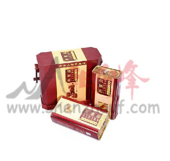 胡姬花古法小榨花生油1.918l*2礼盒装(原装正品) 节日福利礼品