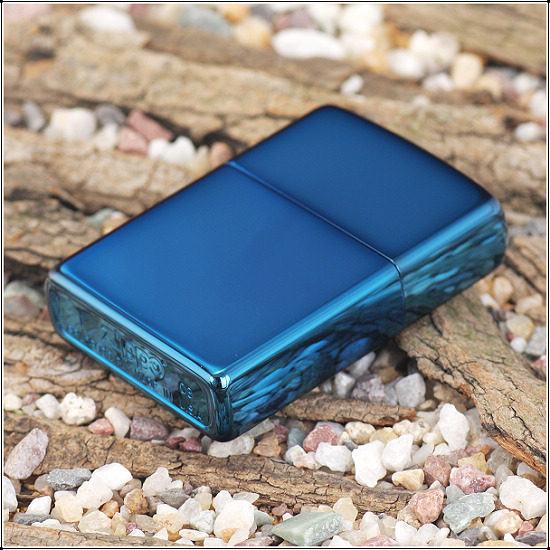 热销zippo蓝冰