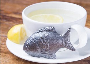 法国代购创意个性小铁鱼lucky iron fish