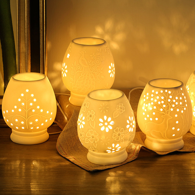 一折精油灯 插电