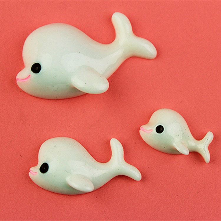 蛋糕树脂配件卡通手工手印泥奶油粘土海豚优惠券