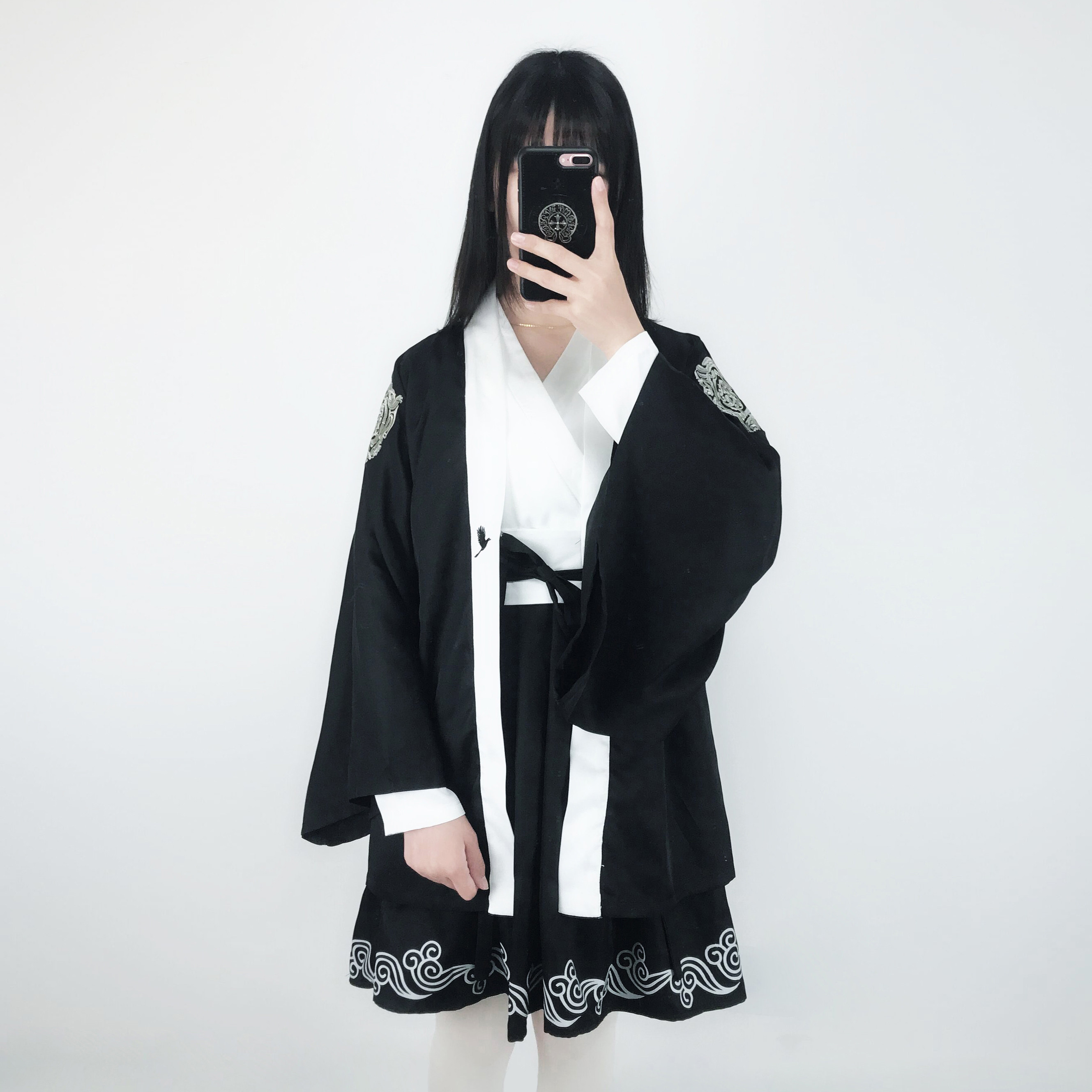 热销软妹日系外套_日系羽织和风浴衣开衫连衣裙外套装漫展夏日祭软妹