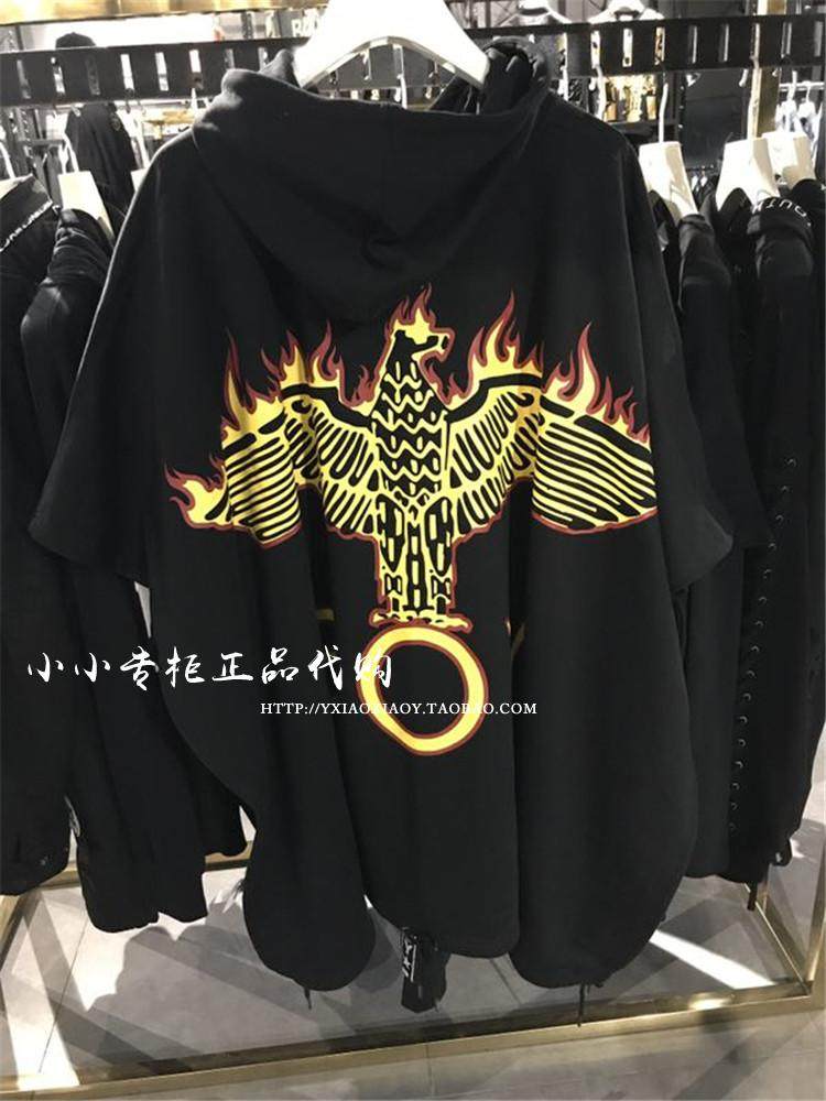 london卫衣男连帽_英版boy london专柜正品 2017冬男女同款斗篷卫衣 b