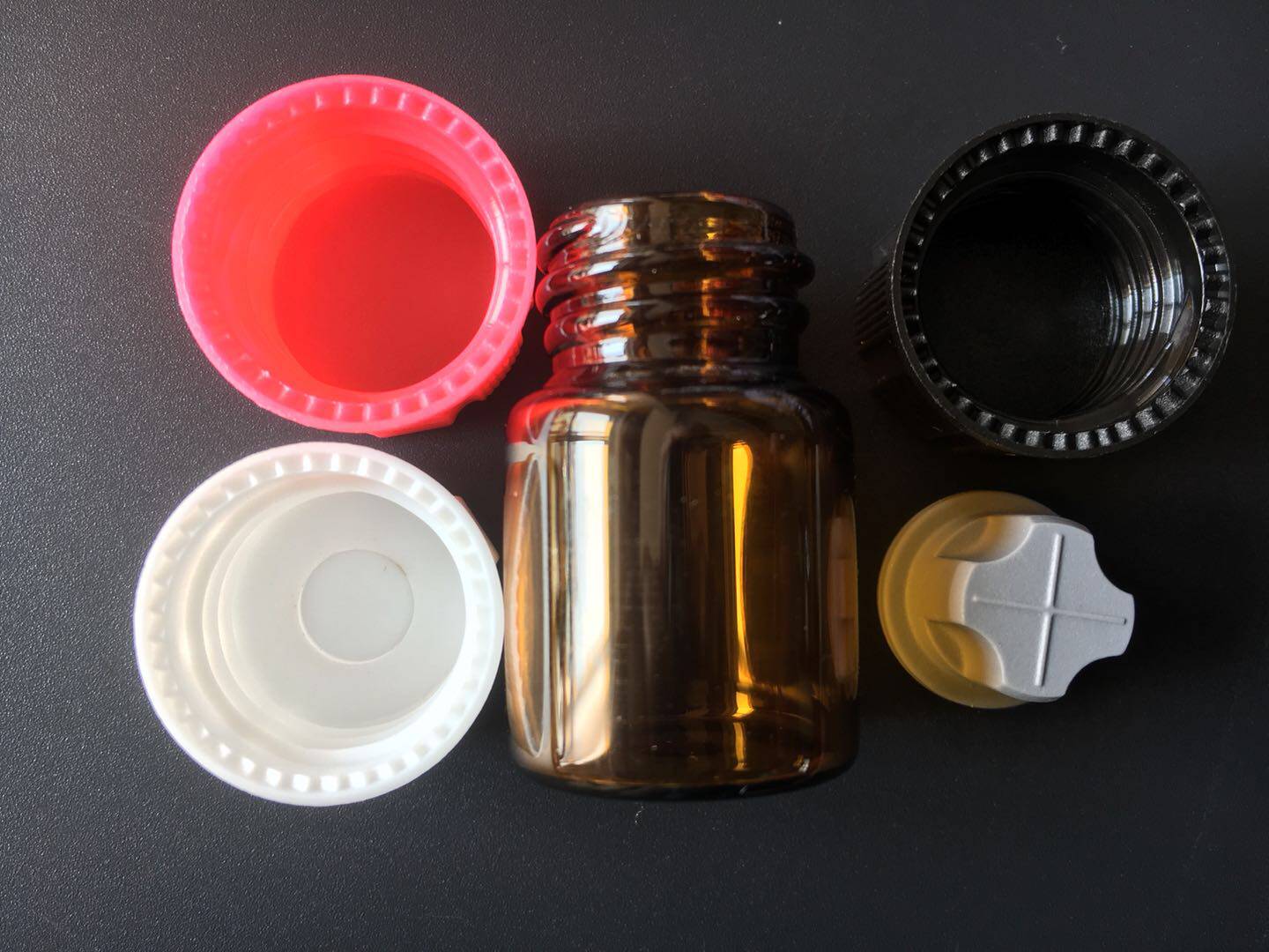 棕色玻璃瓶5ml_5ml冻干瓶玻璃瓶 螺口瓶 带丁基塞 5毫升 棕色试剂瓶