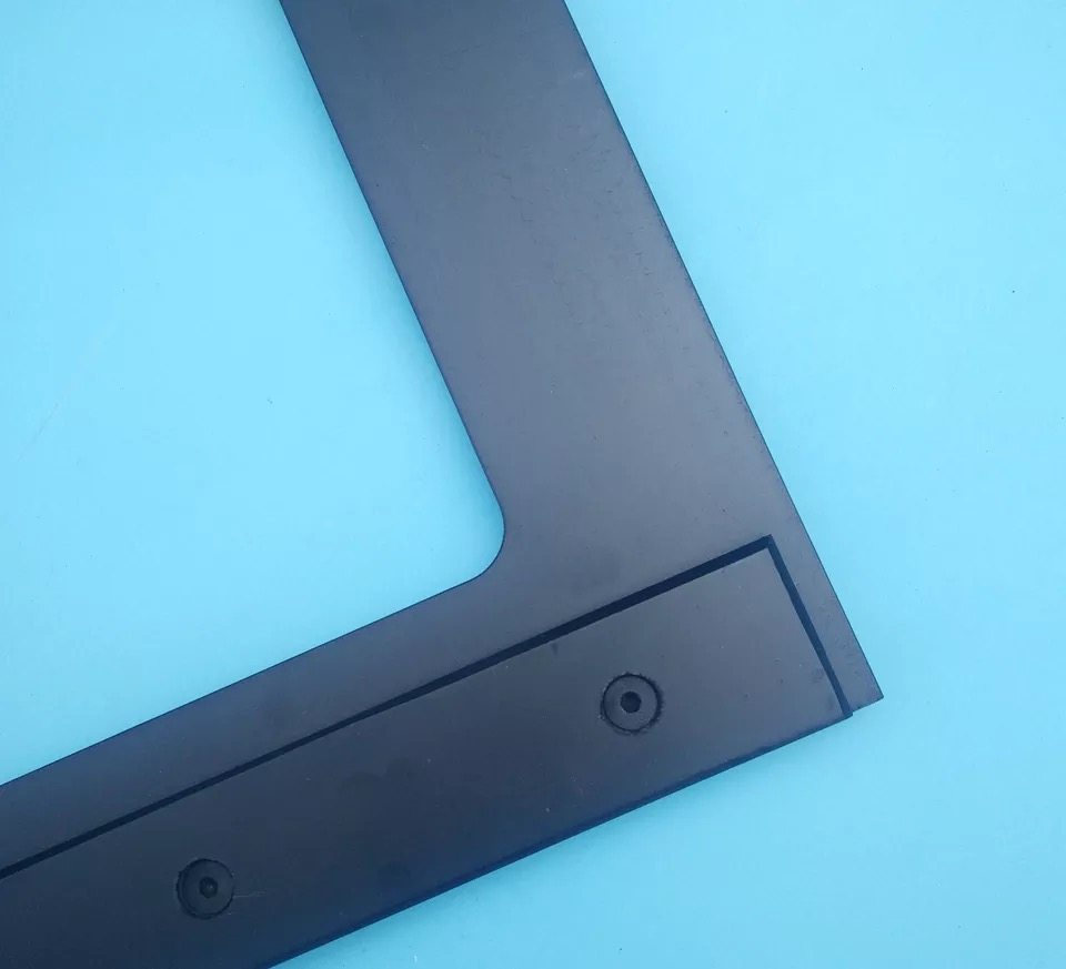 划玻璃专用角尺胶木三角尺加厚电木板割玻璃工具黑角尺规方尺包邮