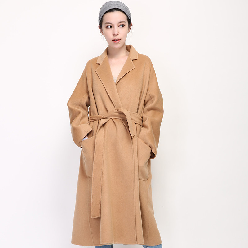 三伏天,双面羊绒大衣有点火