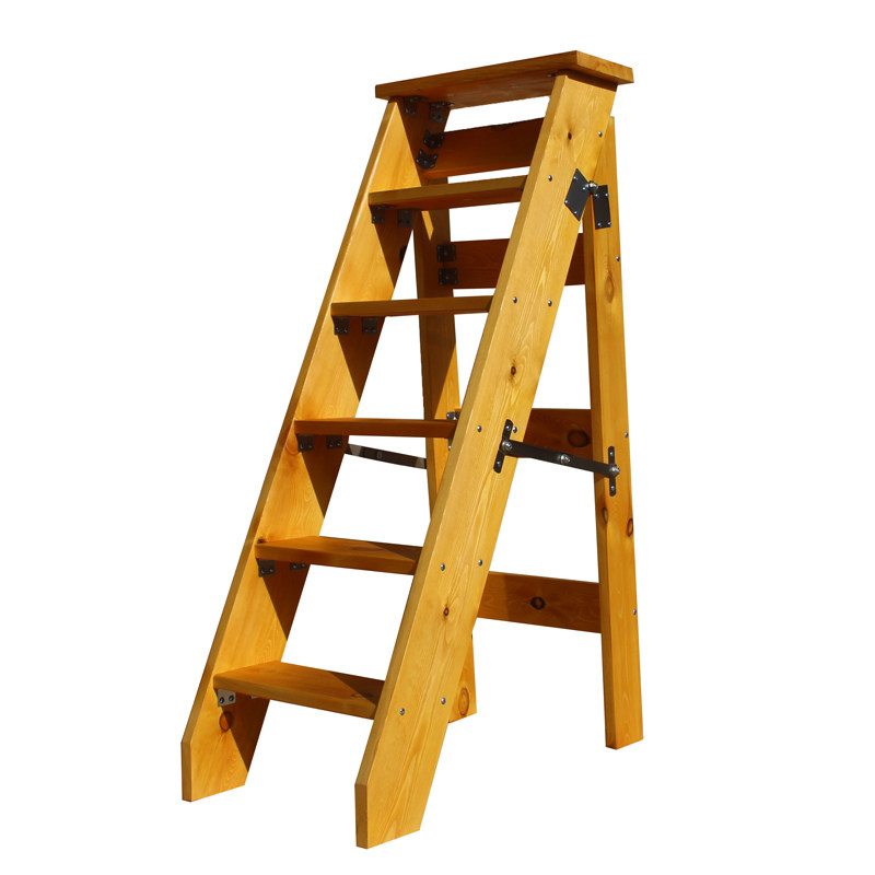 木梯子 实木 登高梯 家用
