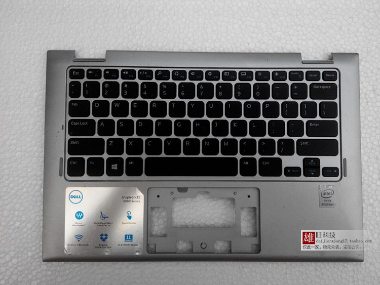 热销戴尔笔记本键盘_原装dell inspiron 11-3000 11 3147 11 3148