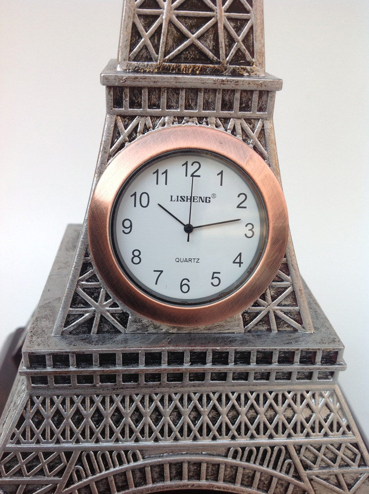 新款欧式台钟创意静音座钟个性坐钟客厅大摆钟丽盛石英装饰桌钟表