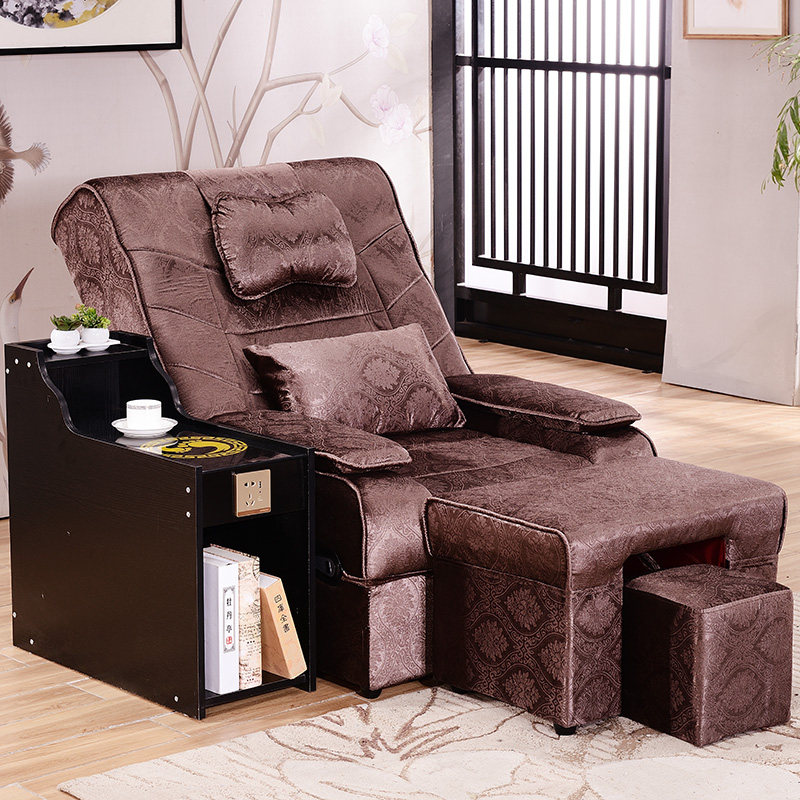 美容院美甲店专用美甲美睫用沙发躺椅单人按摩