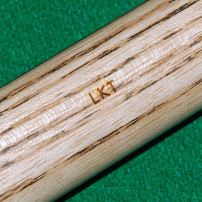 lkt授权斯诺克球杆通杆小头16彩黑八单支桌球杆白蜡木手工台球杆_双氙