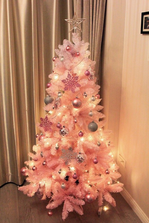 5米sakura樱花渐变色圣诞节礼物送礼直播神器粉色圣诞树优惠券