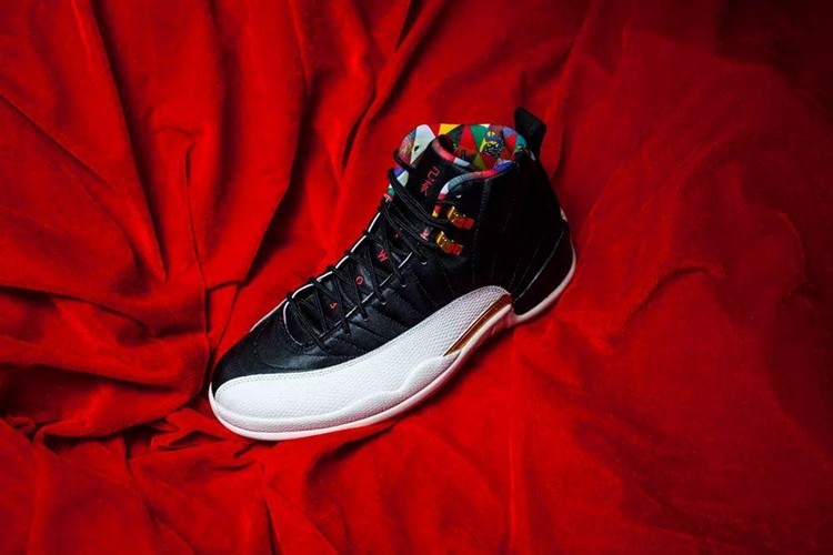 air jordan 12 cny aj12己亥猪年 中国年 百家衣 金扣ci2977-006