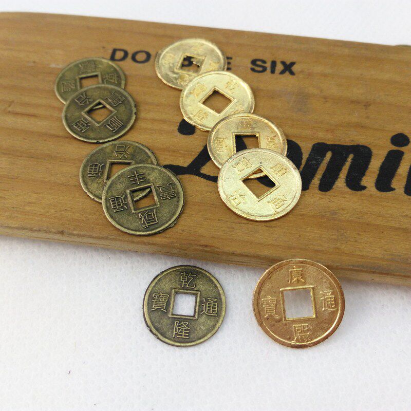 小挂坠饰品迷你_迷你小号铜钱 diy小饰品配件小铜钱 精美小吊坠 古玩