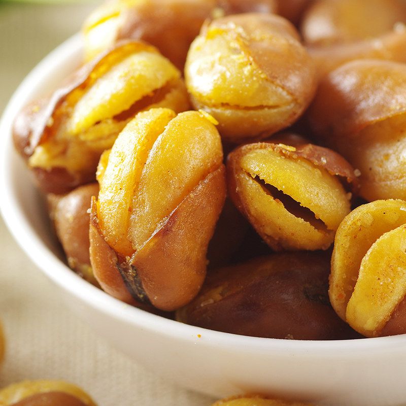 哎哟咪每日坚果牛汁兰花豆238g小梅的零食怪味豆蚕豆