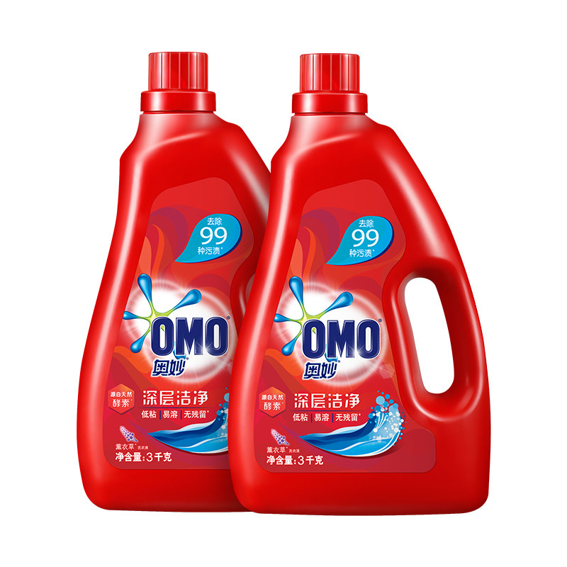 奥妙洗衣液 深层洁净  源自天然酵素 3kg 3kg