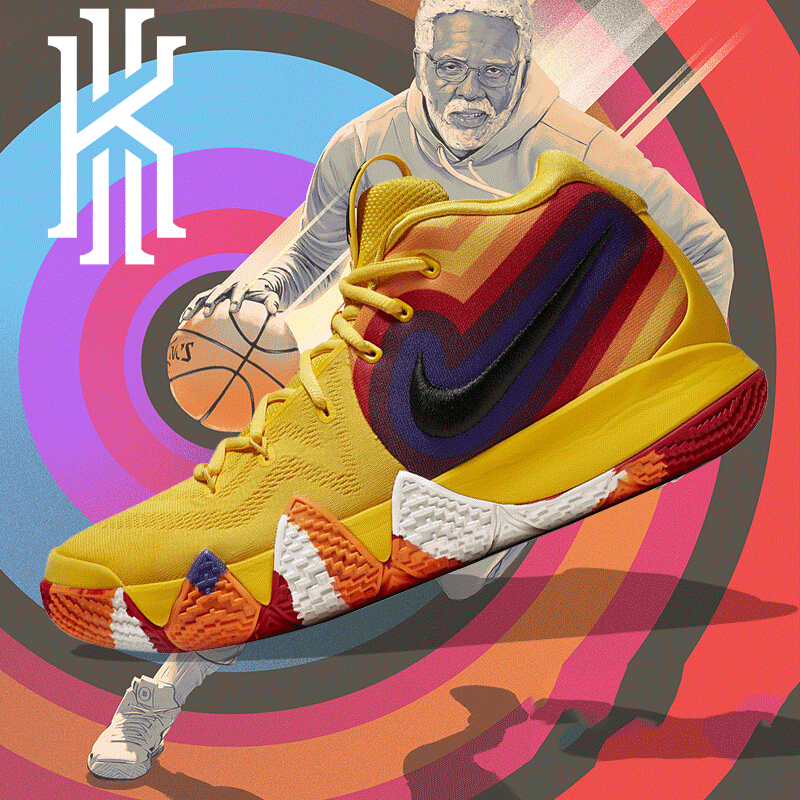 欧文4代_nike kyrie 4欧文4代 ncaa锦标赛 德鲁大叔篮球鞋943807-700