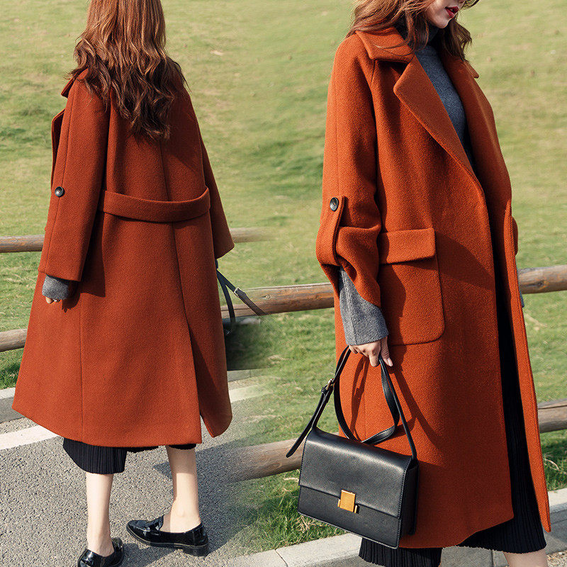 呢子大衣当然要选焦糖色,让你优雅又自信
