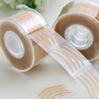 卷筒蕾丝网状双眼皮贴隐形肉色无痕肤色自然透气仙女美目贴(细)