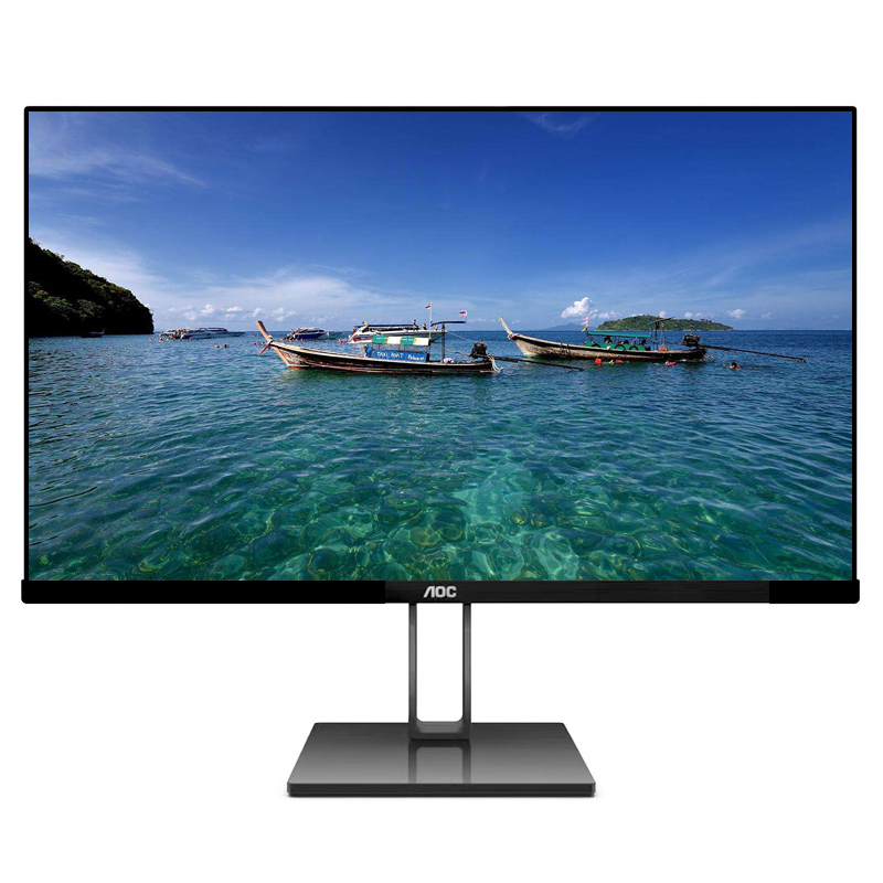 8英寸 ah-ips液晶显示器台式电脑显示屏窄边框高清