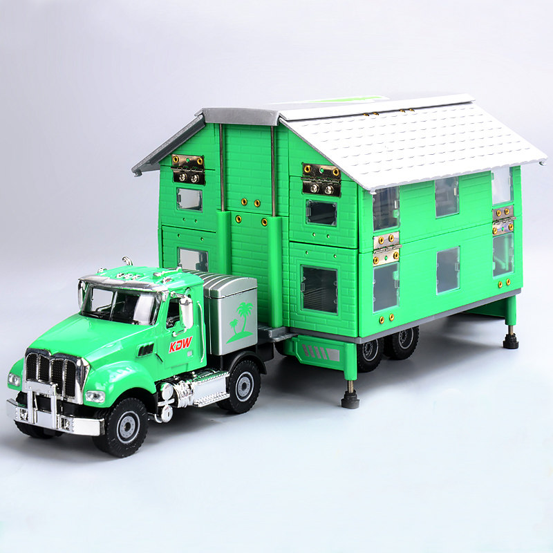 凯迪威豪华房车合金汽车模型儿童玩具车男孩玩具礼物仿真旅行汽车