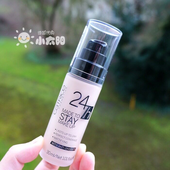 纤妆24h_绝版 catrice 24h小时雾面防水轻薄持久抗氧化粉底液优惠券