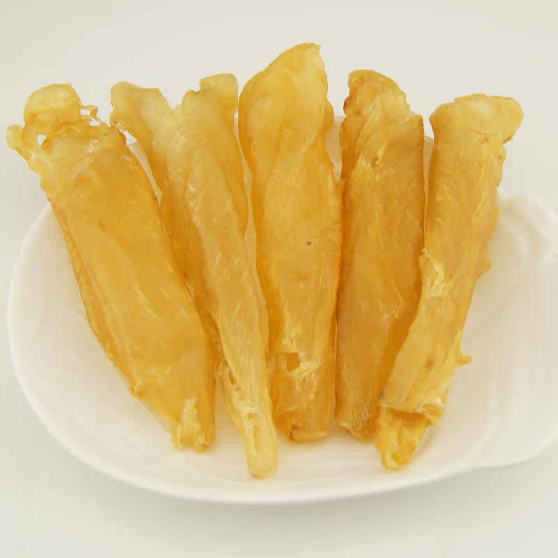冠膳 野生大黄花胶100g/8-9个鱼胶正品鱼肚鱼鳔 海产干货孕妇滋补