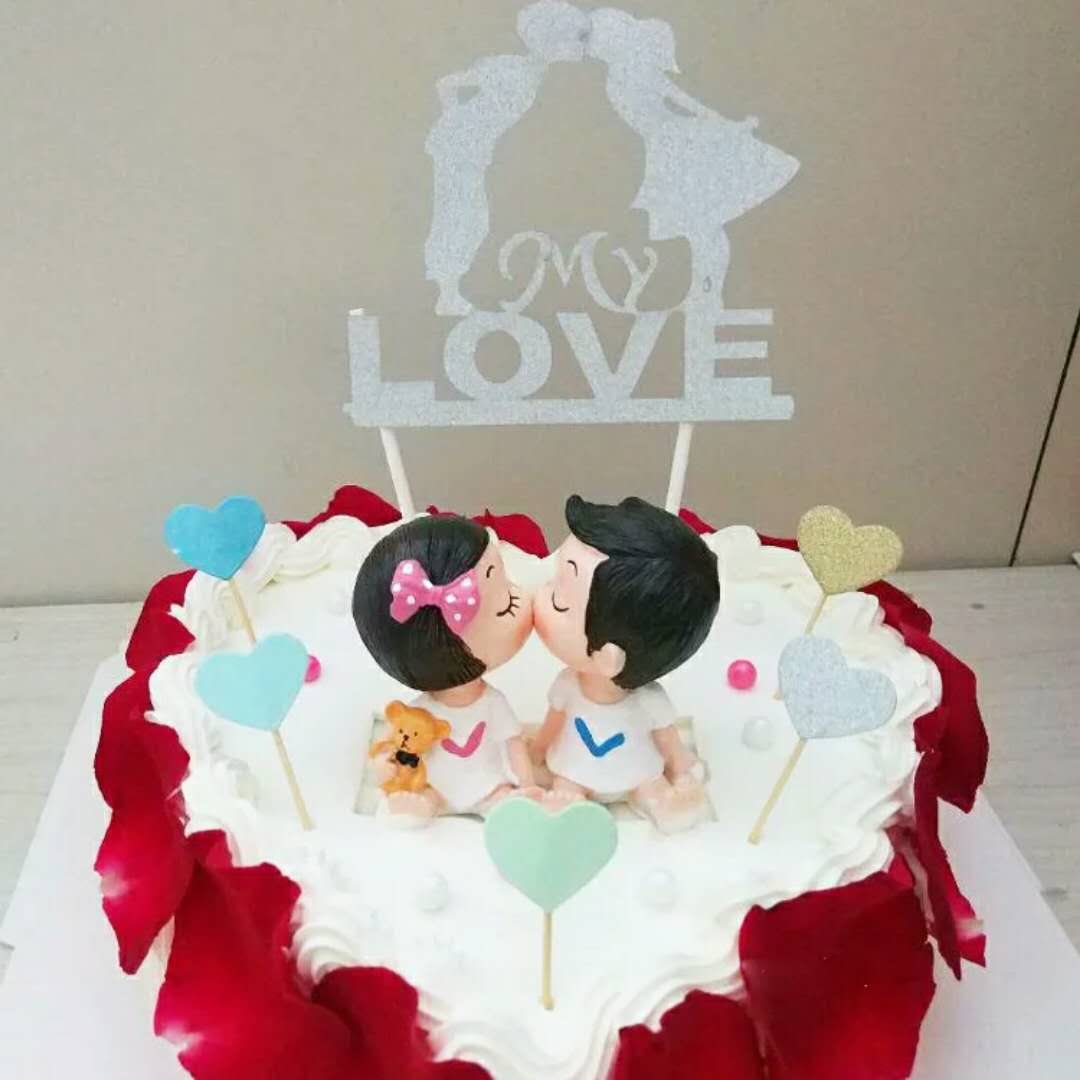 结婚纪念日蛋糕_个性创意情侣生日蛋糕结婚纪念日送老婆老公男女朋友