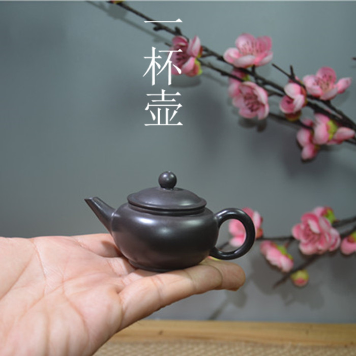 储国芳储氏宜兴正品紫砂壶纯手工手拉壶迷你茶壶小水平壶小茶壶