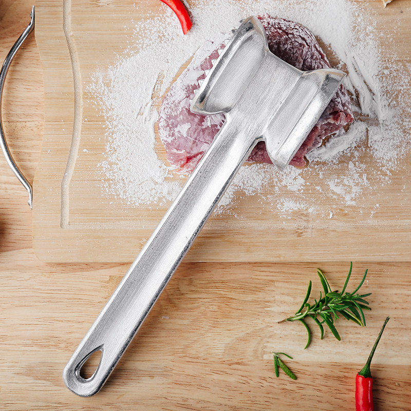 松肉锤加厚不锈钢牛排锤家用打肉锤敲肉锤嫩肉锤牛肉锤猪排砸肉锤