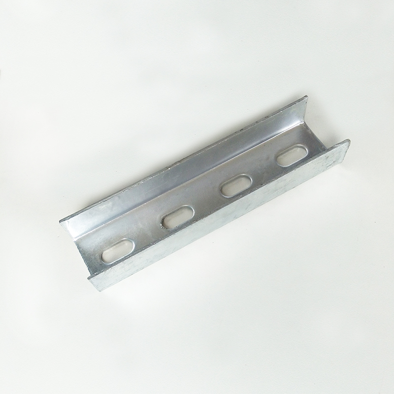 一折c型钢_c型钢连接件 光伏支架镀锌c型钢热津锌外直连接热津锌三角