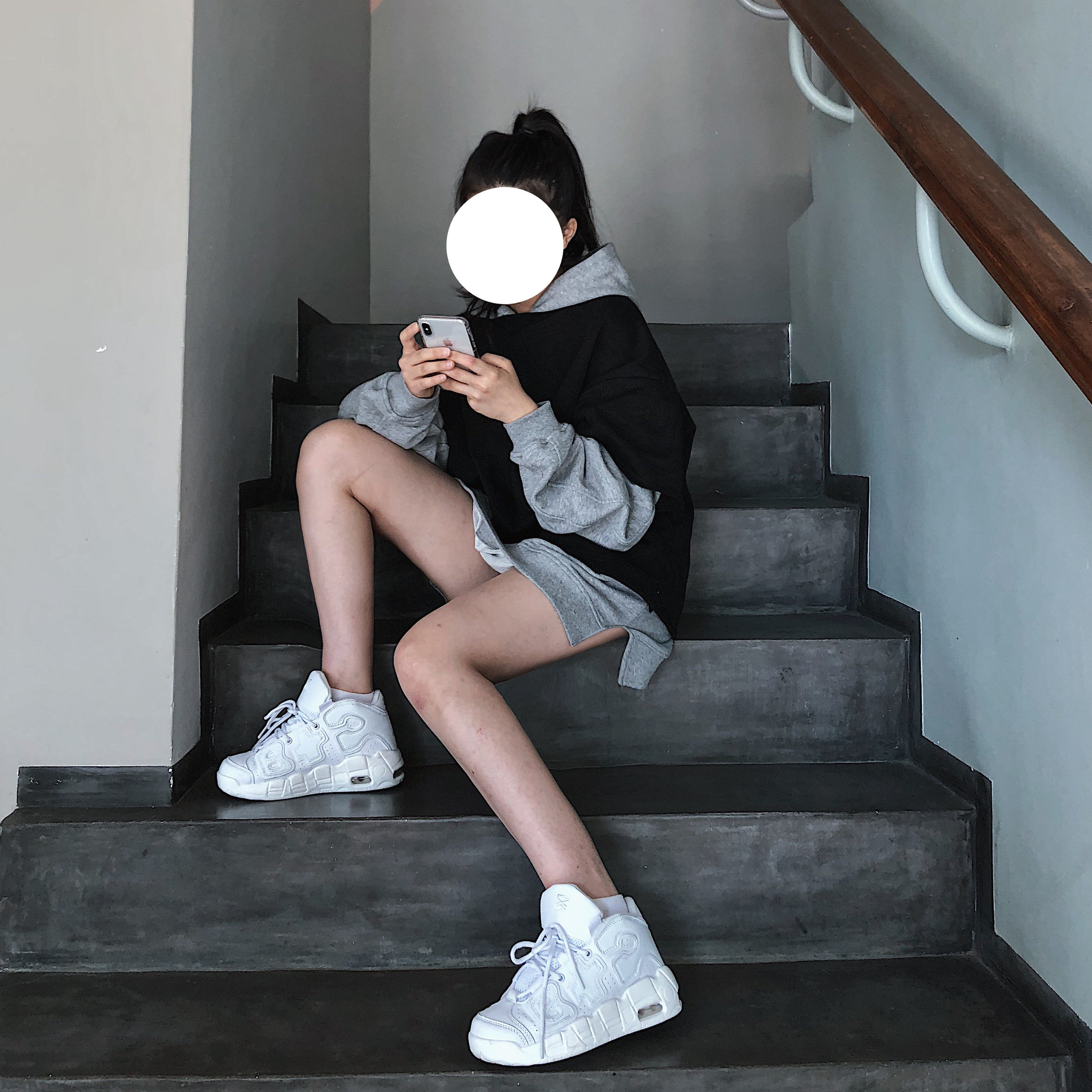 鞋子韩版学生原宿风 ulzzang潮_原宿风ulzzang运动鞋女韩版学生街拍